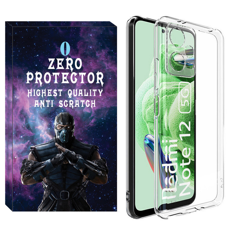 کاور زیرو مدل Clear مناسب برای گوشی موبایل شیائومی Poco X5 5G / Redmi Note 12 5G کاور زیرو مدل Clear مناسب برای گوشی موبایل شیائومی Poco X5 5G / Redmi Note 12 5G