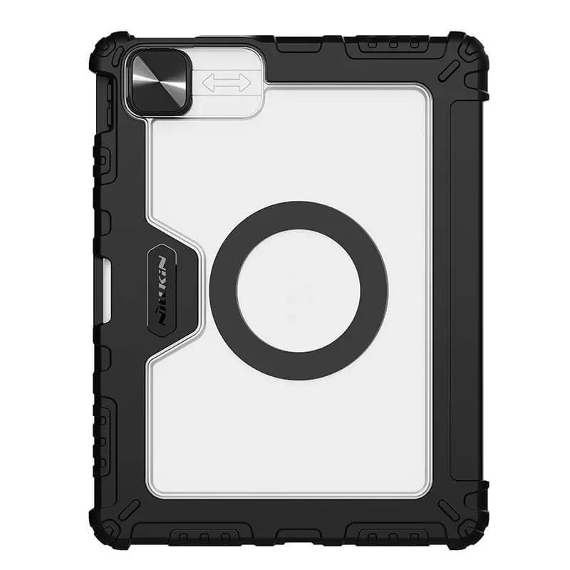 کیف کلاسوری نیلکین مدل Camshield Bumper SnapSafe مناسب برای تبلت اپل iPad Air 13 2024 / iPad Pro 12.9 2022 / 2021 / 2020 کیف کلاسوری نیلکین مدل Camshield Bumper SnapSafe مناسب برای تبلت اپل iPad Air 13 2024 / iPad Pro 12.9 2022 / 2021 / 2020