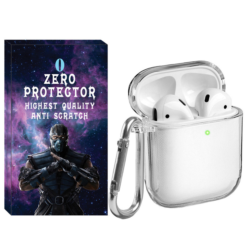 کاور زیرو مدل Clear-ZR مناسب برای کیس اپل ایرپاد Airpods 1 / Airpods 2 کاور زیرو مدل Clear-ZR مناسب برای کیس اپل ایرپاد Airpods 1 / Airpods 2