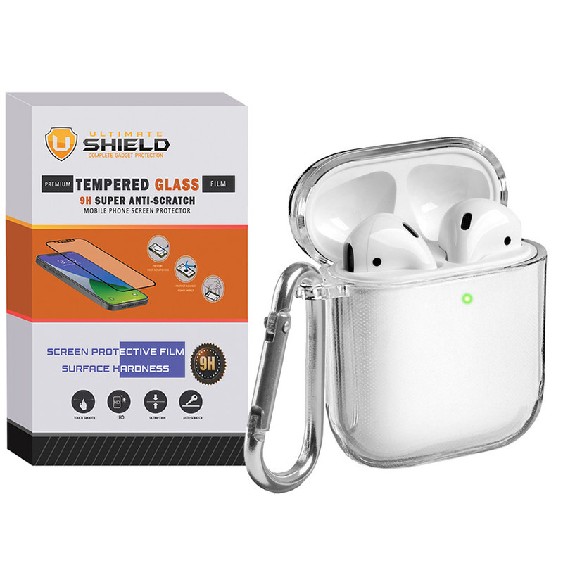 کاور آلتیمیت شیلد مدل Clear-UL مناسب برای کیس اپل ایرپاد Airpods 1 / Airpods 2 کاور آلتیمیت شیلد مدل Clear-UL مناسب برای کیس اپل ایرپاد Airpods 1 / Airpods 2