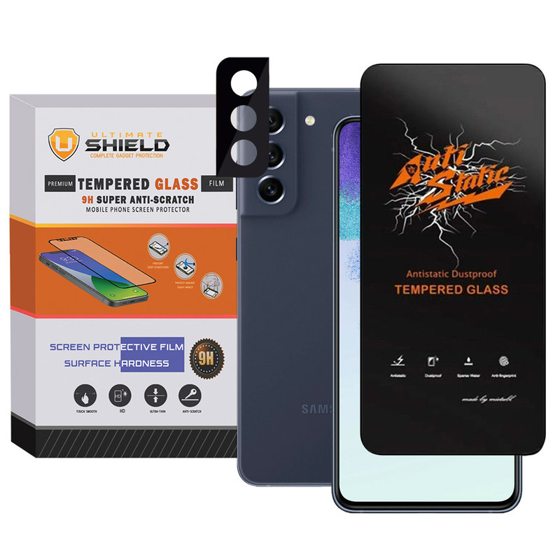 محافظ لنز دوربین آلتیمیت شیلد مدل 3D-UAS مناسب برای گوشی موبایل سامسونگ Galaxy S21 Fe 5G به همراه محافظ صفحه نمایش گوشی محافظ لنز دوربین آلتیمیت شیلد مدل 3D-UAS مناسب برای گوشی موبایل سامسونگ Galaxy S21 Fe 5G به همراه محافظ صفحه نمایش گوشی