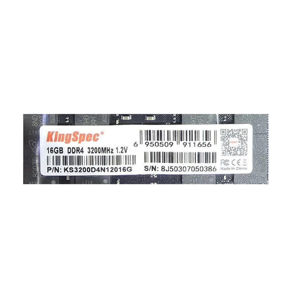 رم لپ تاپ DDR4 تک کاناله 3200 مگاهرتز کینگ اسپک ظرفیت 16 گیگابایت رم لپ تاپ DDR4 تک کاناله 3200 مگاهرتز کینگ اسپک ظرفیت 16 گیگابایت