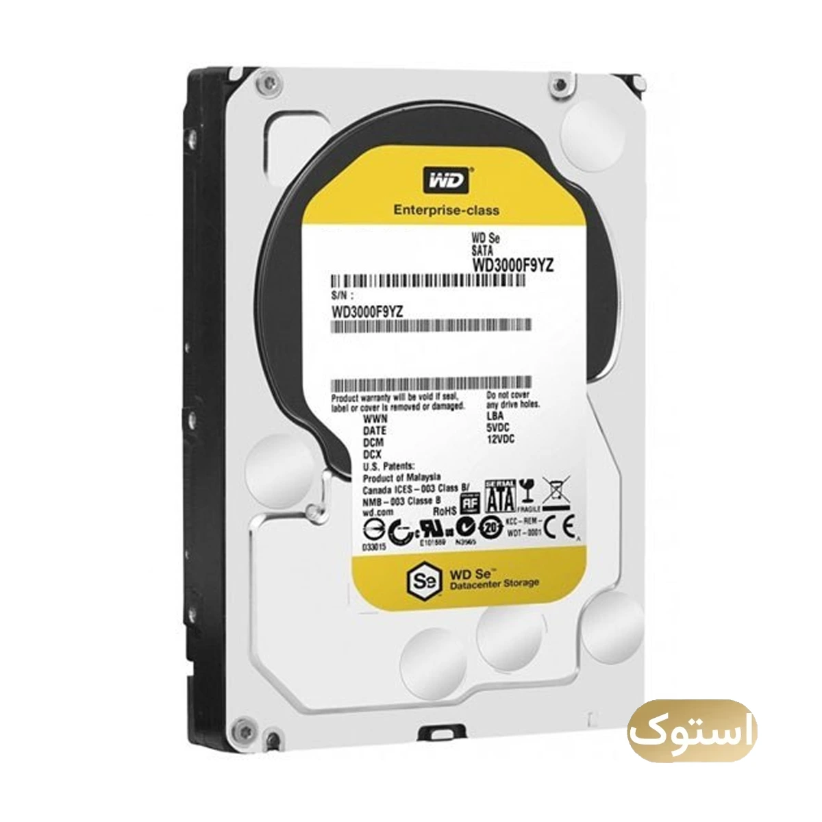 هارد دیسک اینترنال استوک Open Box - وسترن دیجیتال مدل WD3002FRYZ Gold ظرفیت 500 گیگابایت هارد دیسک اینترنال استوک Open Box - وسترن دیجیتال مدل WD3002FRYZ Gold ظرفیت 500 گیگابایت