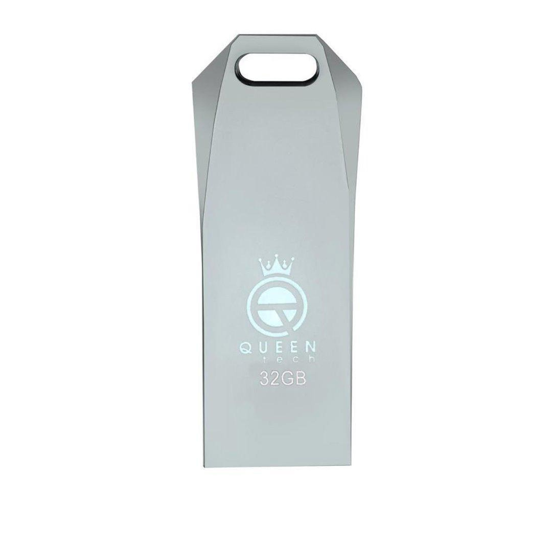 فلش مموری کویین تک (Queen Tech) مدل Noble ظرفیت 32 گیگابایت فلش مموری کویین تک (Queen Tech) مدل Noble ظرفیت 32 گیگابایت