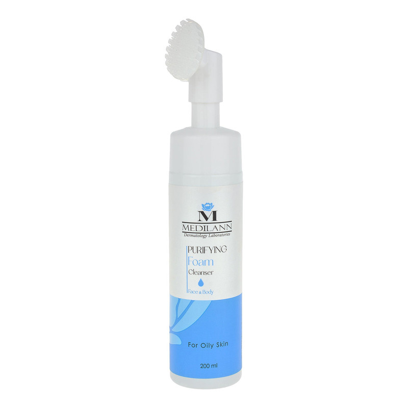 فوم شستشوی صورت و بدن مدیلن مدل Purifying مناسب برای پوست چرب حجم 200 میلی لیتر فوم شستشوی صورت و بدن مدیلن مدل Purifying مناسب برای پوست چرب حجم 200 میلی لیتر