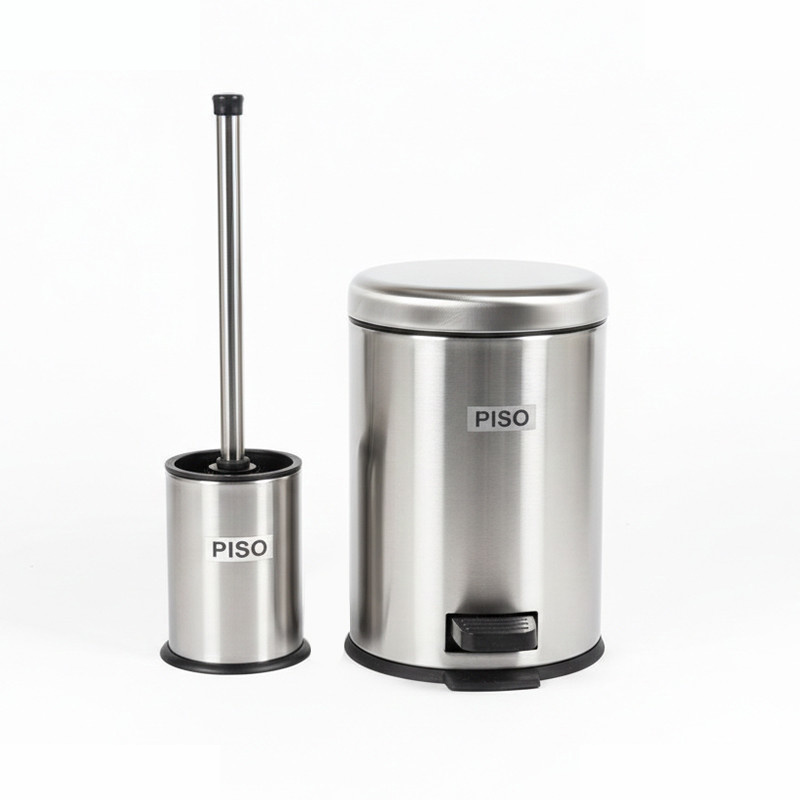 ست سطل زباله و فرچه پیسو مدل P-3-ltr گنجایش 3 لیتر ست سطل زباله و فرچه پیسو مدل P-3-ltr گنجایش 3 لیتر