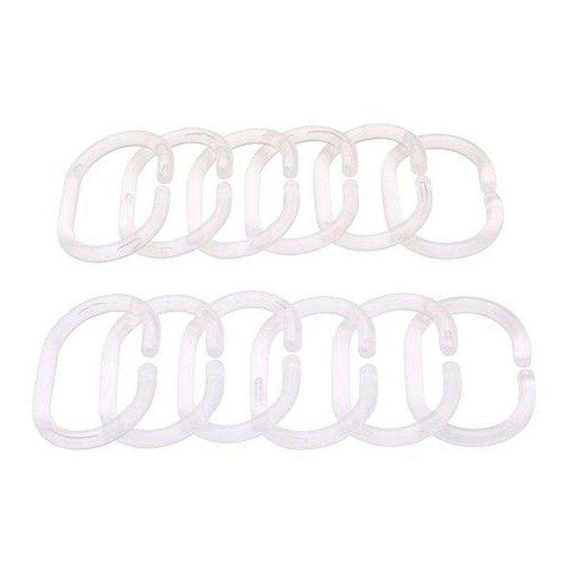 حلقه پرده حمام ایکیا مدل Ringsjon بسته 12 عددی حلقه پرده حمام ایکیا مدل Ringsjon بسته 12 عددی