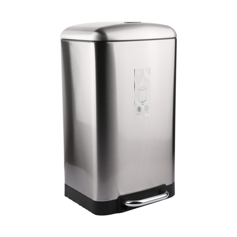 سطل زباله پدالی دلفین مدل Pr-20ltr-ss سطل زباله پدالی دلفین مدل Pr-20ltr-ss