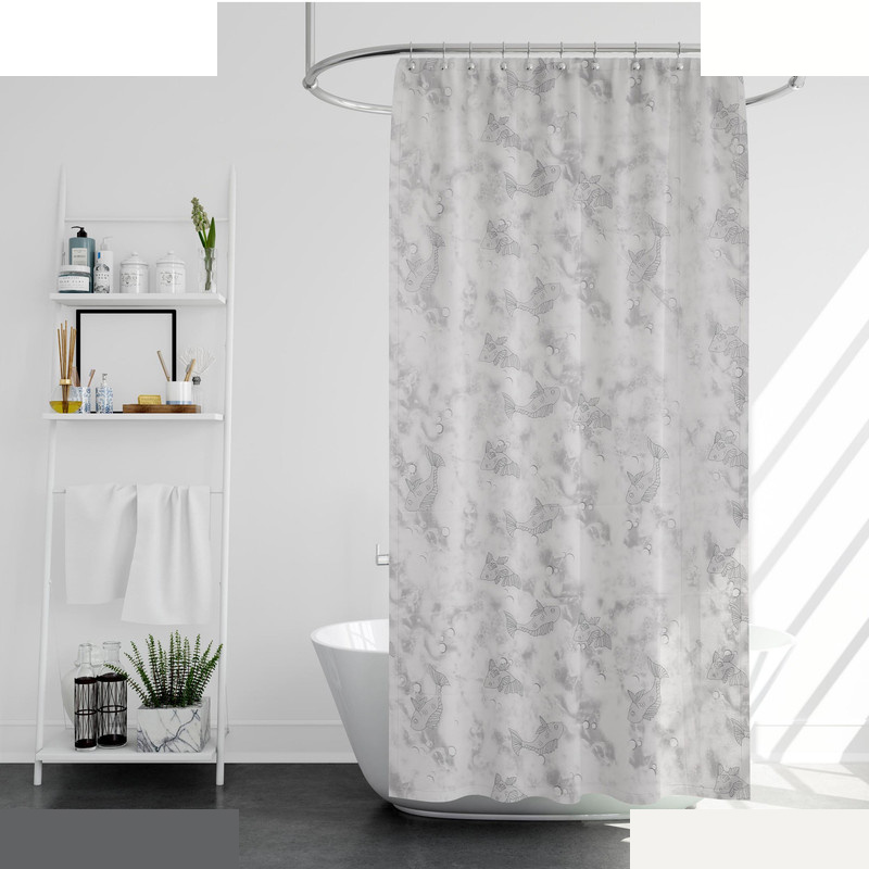 پرده حمام پیسو مدل BZ-20 سایز 180×200 سانتی متر پرده حمام پیسو مدل BZ-20 سایز 180×200 سانتی متر
