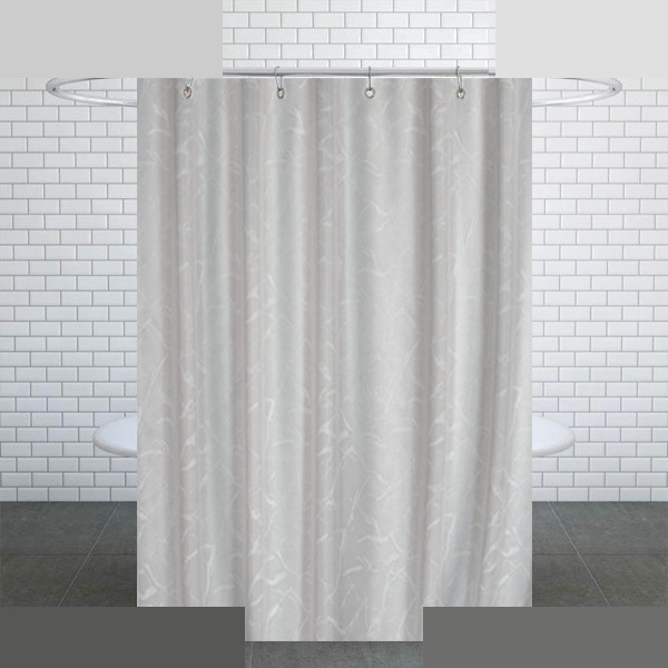 پرده حمام دلفین کد Ev-5026 سایز 200×180 سانتی متر