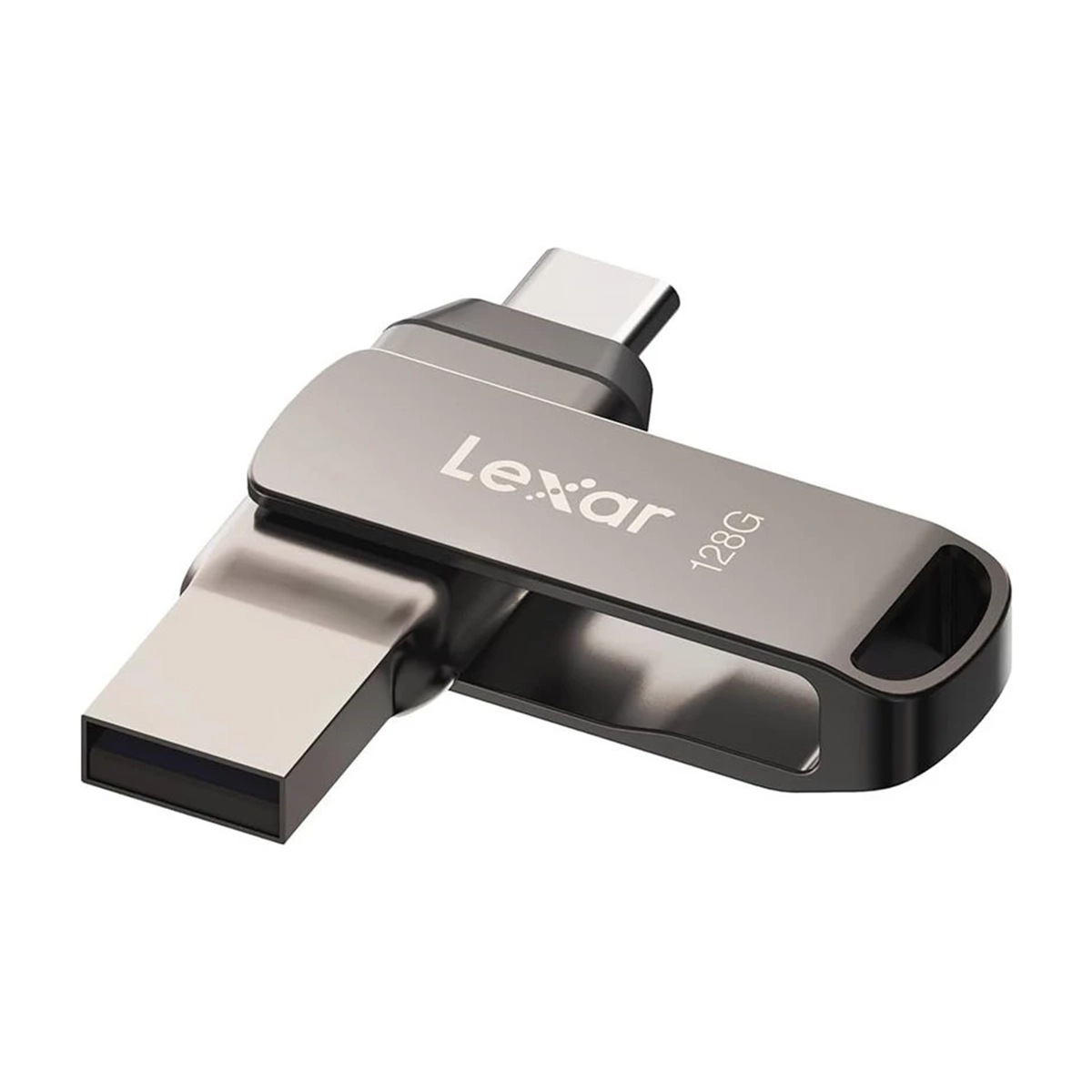 فلش مموری لکسار مدل JumpDrive Dual Drive D400 USB 3.2 Gen 1 Type-C ظرفیت 128 گیگابایت