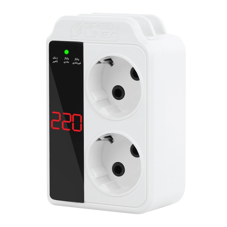 محافظ ولتاژ برق دیجیتال گرین کد GLP102D محافظ ولتاژ برق دیجیتال گرین کد GLP102D
