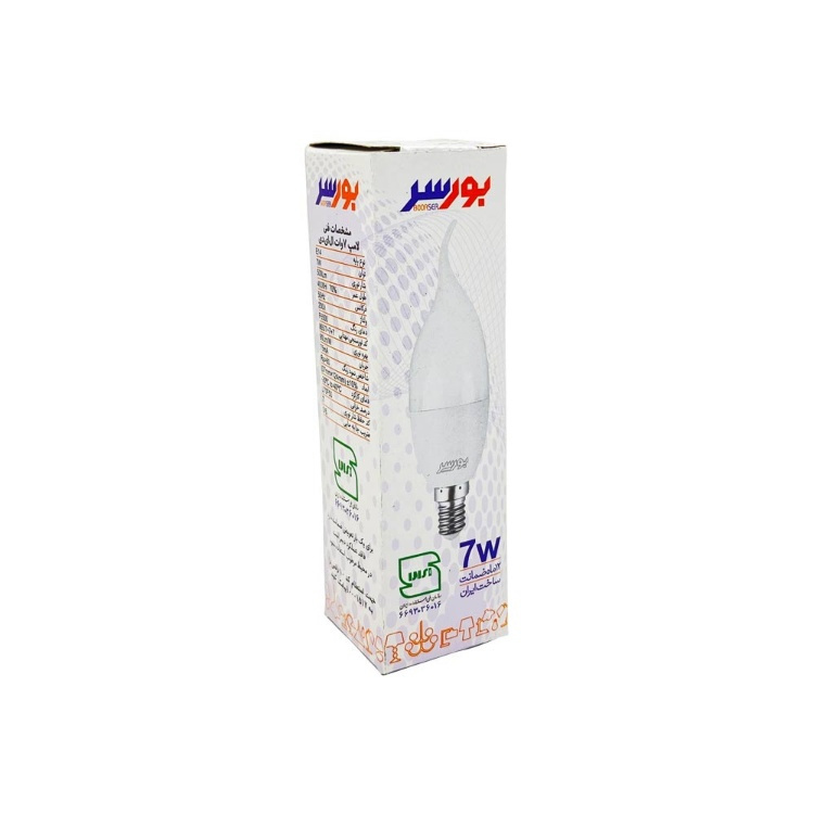 لامپ LED اشکی 7 وات بورسر مدل CL37 پایه E14 بسته 6 عددی لامپ LED اشکی 7 وات بورسر مدل CL37 پایه E14 بسته 6 عددی