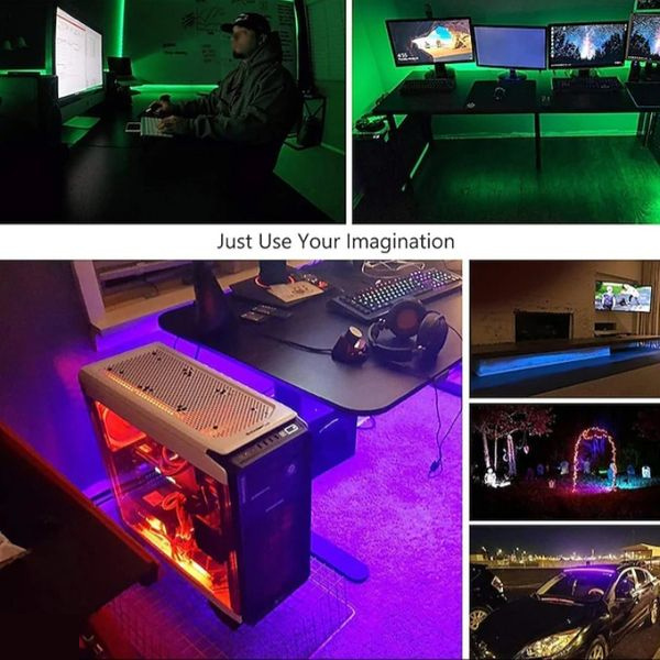 ریسه ال ای دی دریم لایت مدل RGB 5050 طول 5 متر ریسه ال ای دی دریم لایت مدل RGB 5050 طول 5 متر