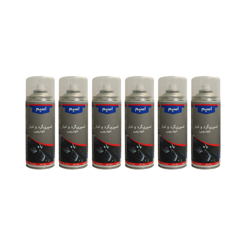 اسپری پاک کننده گردوغبار دوپلیکالر مدل dust6 حجم 400 میلی لیتر مجموعه 6 عددی اسپری پاک کننده گردوغبار دوپلیکالر مدل dust6 حجم 400 میلی لیتر مجموعه 6 عددی