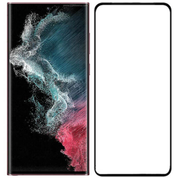محافظ گلس تمام صفحه (فول گلس) مناسب برای گوشی سامسونگ Galaxy S22 Ultra 5G -مشکی محافظ گلس تمام صفحه (فول گلس) مناسب برای گوشی سامسونگ Galaxy S22 Ultra 5G -مشکی