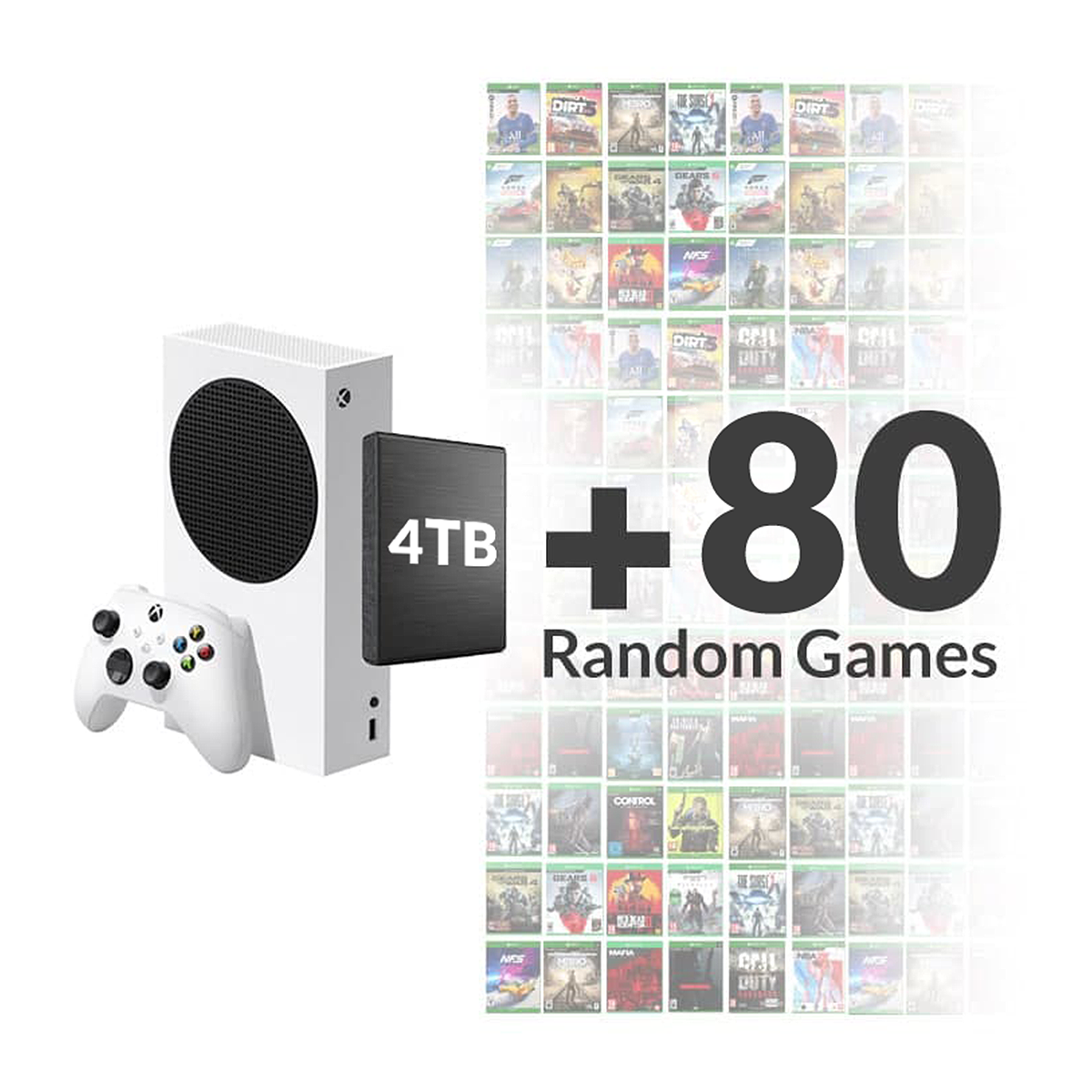 ایکس باکس سری اس با هارد چهار ترابایت Full Game ایکس باکس سری اس با هارد چهار ترابایت Full Game