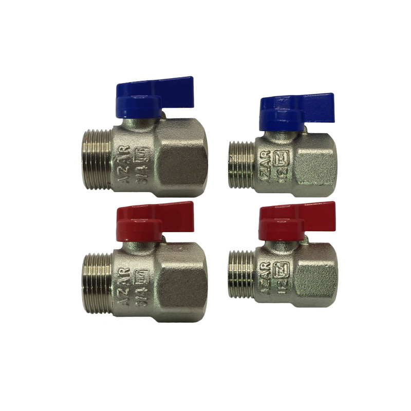 شیر پکیج آذر مدل MINI-12-34-4 بسته 4 عددی شیر پکیج آذر مدل MINI-12-34-4 بسته 4 عددی