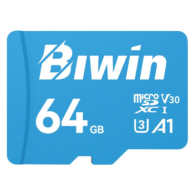 کارت حافظه microSDXC بیوین مدل MS100 کلاس 10 استاندارد UHS-I U3 V30 A1 سرعت 100MBps ظرفیت 64 گیگابایت کارت حافظه microSDXC بیوین مدل MS100 کلاس 10 استاندارد UHS-I U3 V30 A1 سرعت 100MBps ظرفیت 64 گیگابایت