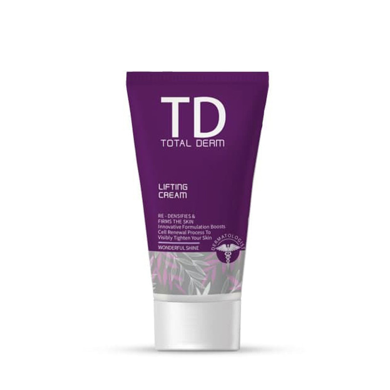کرم لیفتینگ توتال درم مدل antiwrinkle حجم 50 میلی لیتر کرم لیفتینگ توتال درم مدل antiwrinkle حجم 50 میلی لیتر