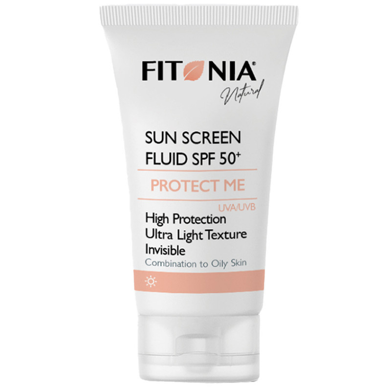 فلوئید ضد آفتاب بی رنگ فیتونیا spf 50 مدل protect me مناسب پوست چرب و مختلط حجم 40 میلی لیتر فلوئید ضد آفتاب بی رنگ فیتونیا spf 50 مدل protect me مناسب پوست چرب و مختلط حجم 40 میلی لیتر