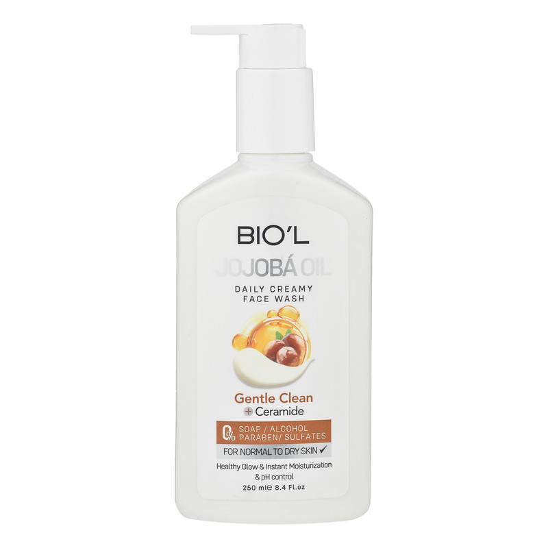 کرم شستوشوی صورت بیول مدل JOJOBA OIL مناسب برای پوست های معمولی و خشک حجم 250 میلی لیتر کرم شستوشوی صورت بیول مدل JOJOBA OIL مناسب برای پوست های معمولی و خشک حجم 250 میلی لیتر