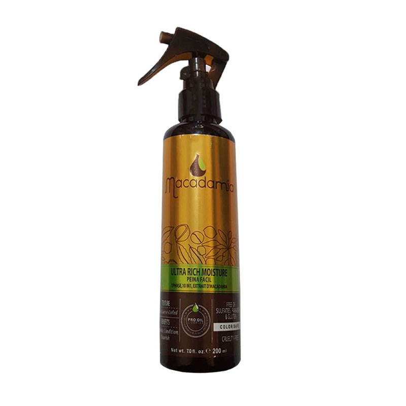 اسپری مو ماکادامیا مدل Ultra Rich Moisture حجم 200 میلی لیتر اسپری مو ماکادامیا مدل Ultra Rich Moisture حجم 200 میلی لیتر