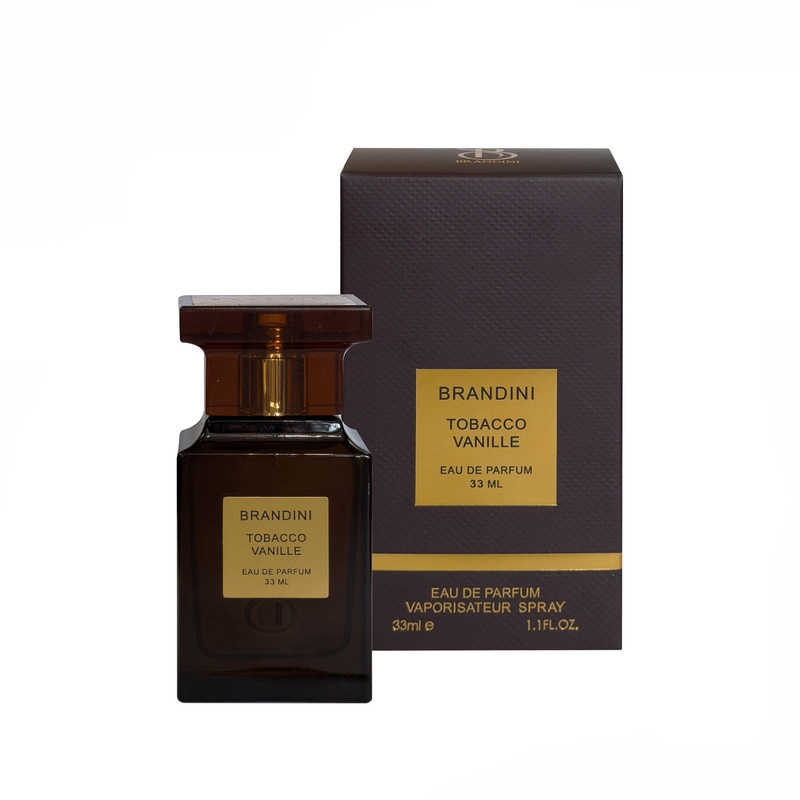 عطر جیبی برندینی مدل TOBACCO VANILLE با رایحه گرم حجم 33 میلی لیتر