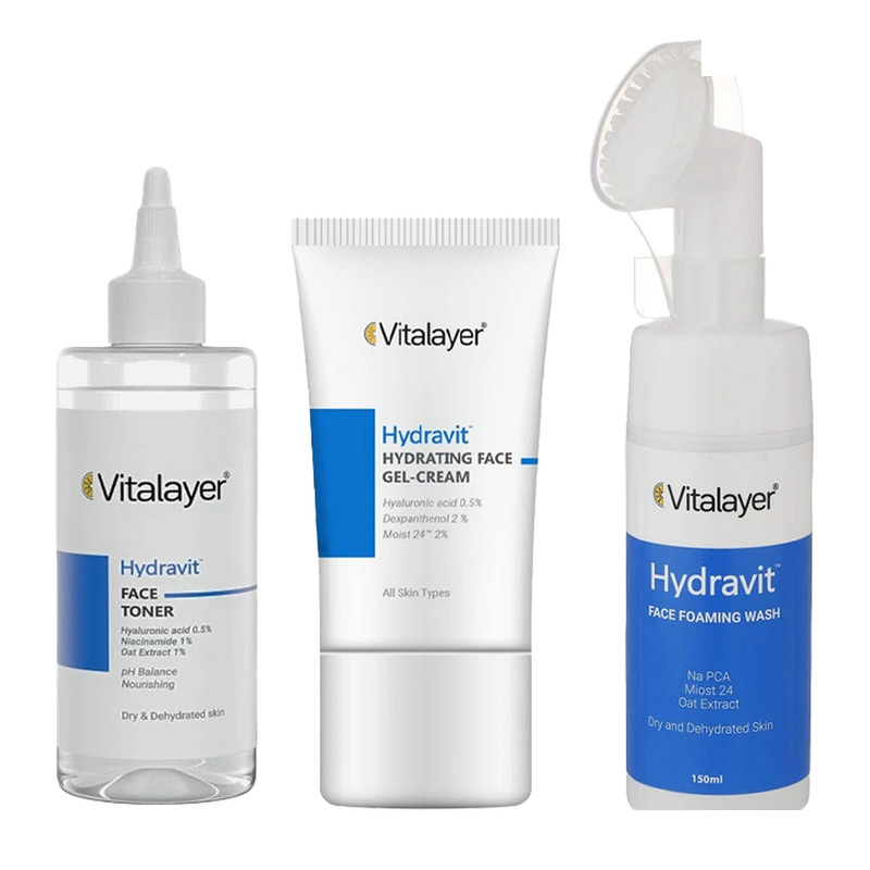 ست بهداشتی ویتالیر مدل Hydravit مجموعه 3 عددی ست بهداشتی ویتالیر مدل Hydravit مجموعه 3 عددی