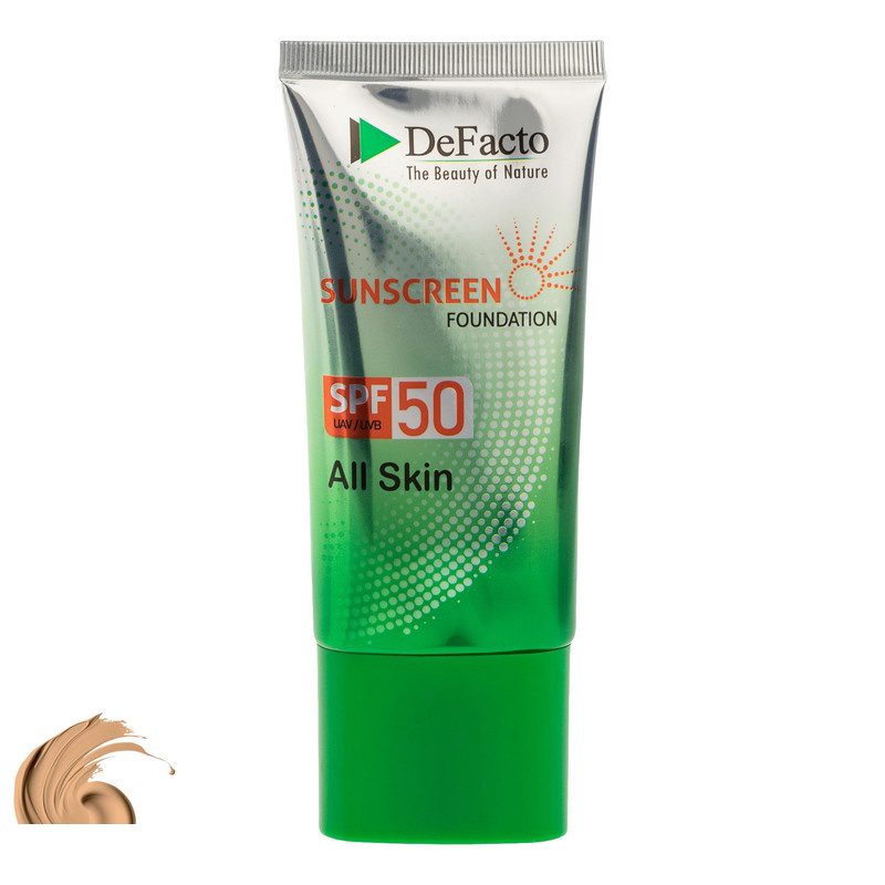کرم ضد آفتاب رنگی صورت دیفکتو SPF 50 مدل LBمناسب برای انواع پوست حجم 50 میلیلیتر کرم ضد آفتاب رنگی صورت دیفکتو SPF 50 مدل LBمناسب برای انواع پوست حجم 50 میلیلیتر