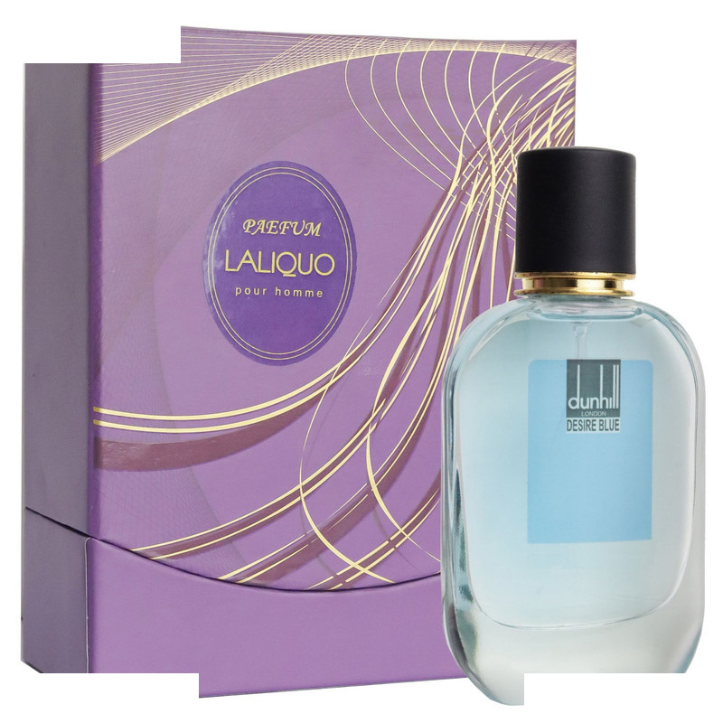 ادو پرفیوم مردانه لالیکو مدل دیزایر بلو با رایحه خنک