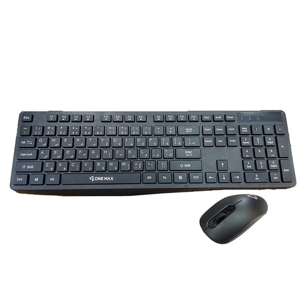 کیبورد و ماوس بی سیم وان مکس مدل OM-4300W-مشکی کیبورد و ماوس بی سیم وان مکس مدل OM-4300W-مشکی