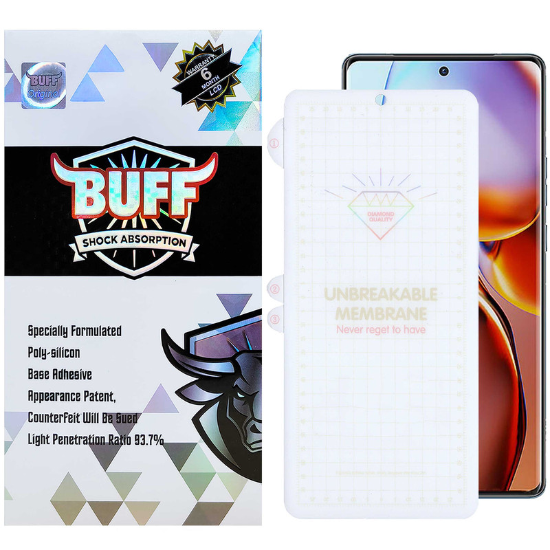 گلس گوشی موتورولا Moto X40 محافظ صفحه نمایش بوف مدل Hydrogel-G-بی رنگ گلس گوشی موتورولا Moto X40 محافظ صفحه نمایش بوف مدل Hydrogel-G-بی رنگ