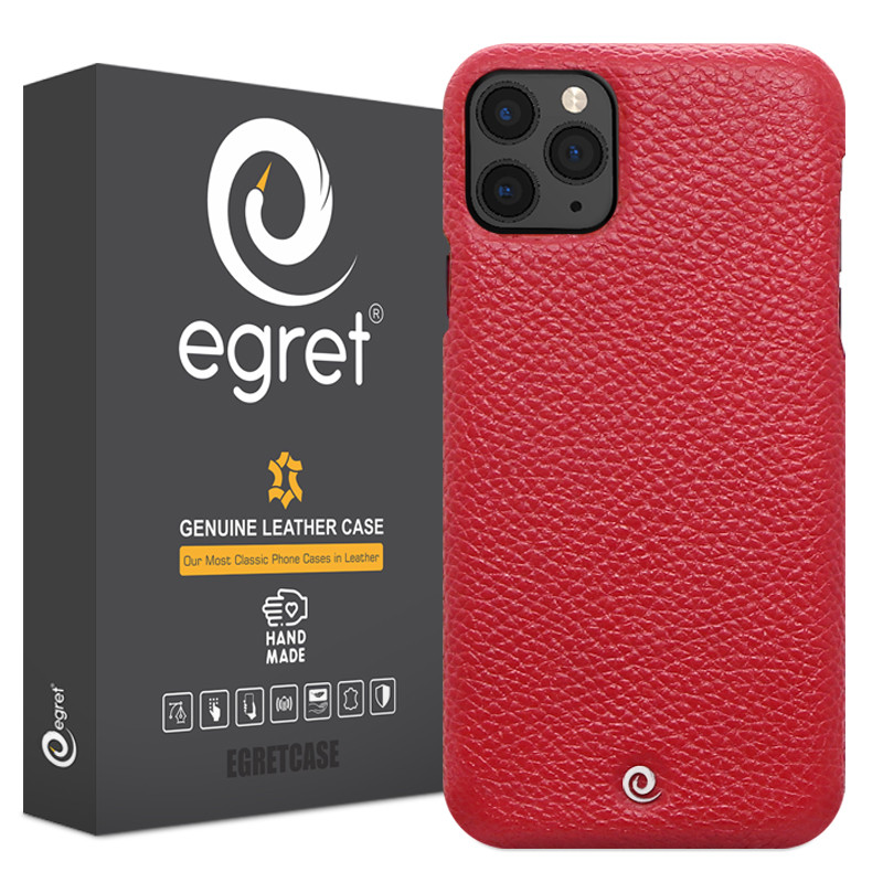 کاور گوشی موبایل اپل iPhone 11 Pro اگرت مدل Floater چرمی-سرمهای کاور گوشی موبایل اپل iPhone 11 Pro اگرت مدل Floater چرمی-سرمهای