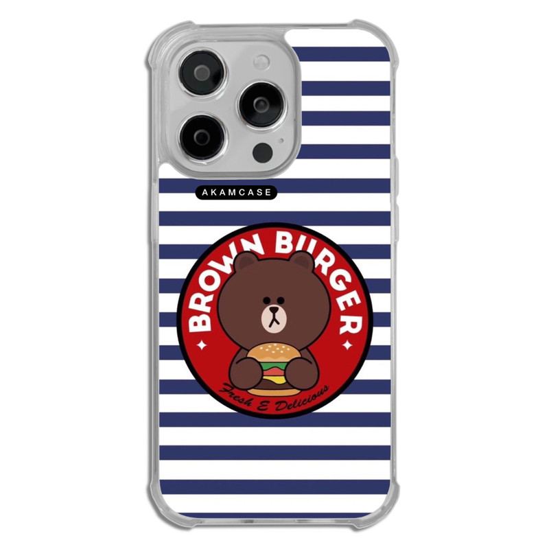 کاور گوشی اپل iPhone 14 Pro آکام مدل AMCWTA14PRO-BROWN13 