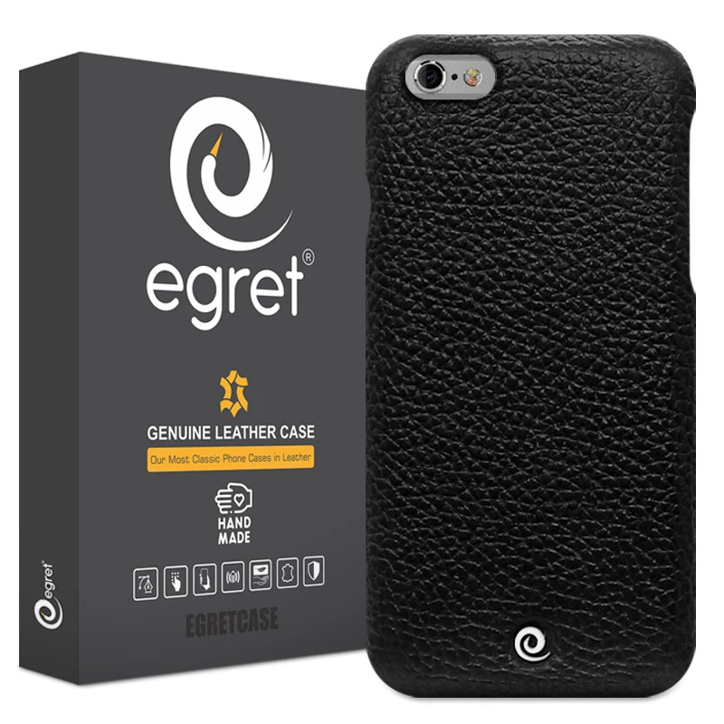 کاور گوشی اپل iPhone 6 - 6S اگرت مدل Floater چرمی-قرمز