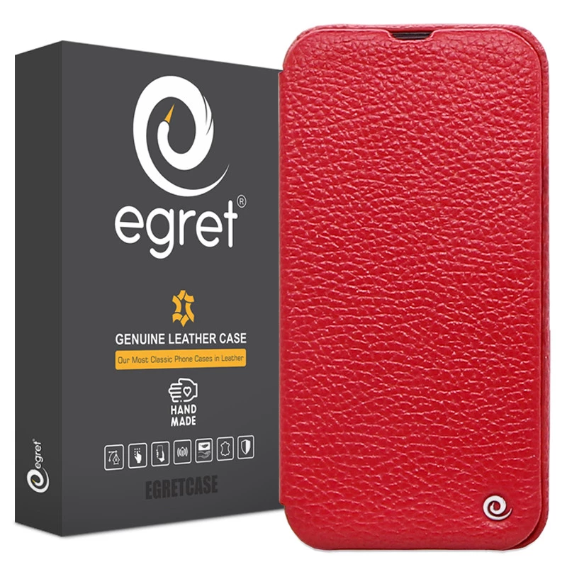 کیف کلاسوری گوشی اپل iPhone 13 اگرت مدل Floater چرمی-مشکی کیف کلاسوری گوشی اپل iPhone 13 اگرت مدل Floater چرمی-مشکی