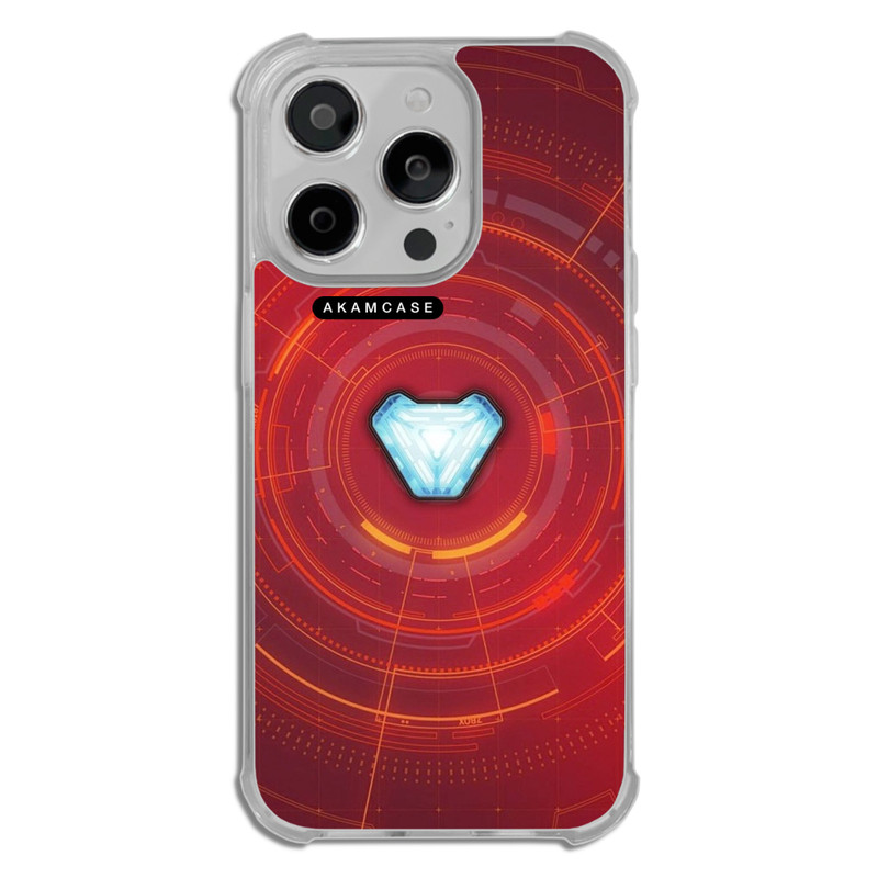 کاور گوشی اپل iPhone 14 Pro آکام مدل AMCWTA14PRO-IRON MAN7