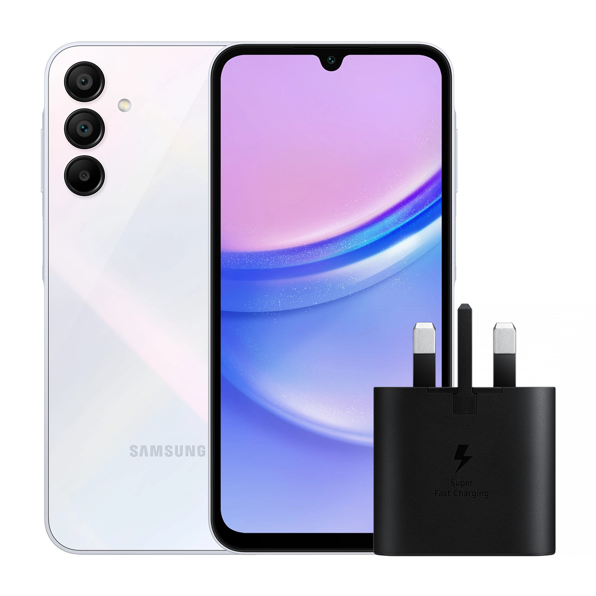 گوشی موبایل سامسونگ مدل Galaxy A15 4G ظرفیت 128 گیگابایت رم 6 گیگابایت به همراه شارژر سامسونگ مدل EP-TA800XWEGGB گوشی موبایل سامسونگ مدل Galaxy A15 4G ظرفیت 128 گیگابایت رم 6 گیگابایت به همراه شارژر سامسونگ مدل EP-TA800XWEGGB