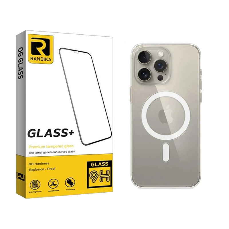 کاور راندیکا مدل مگسیف مناسب برای گوشی موبایل اپل iPhone 16 Pro کاور راندیکا مدل مگسیف مناسب برای گوشی موبایل اپل iPhone 16 Pro
