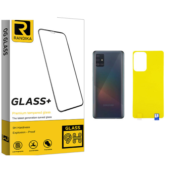 محافظ پشت گوشی راندیکا مدل GLD مناسب برای گوشی موبایل سامسونگ Galaxy A52 محافظ پشت گوشی راندیکا مدل GLD مناسب برای گوشی موبایل سامسونگ Galaxy A52