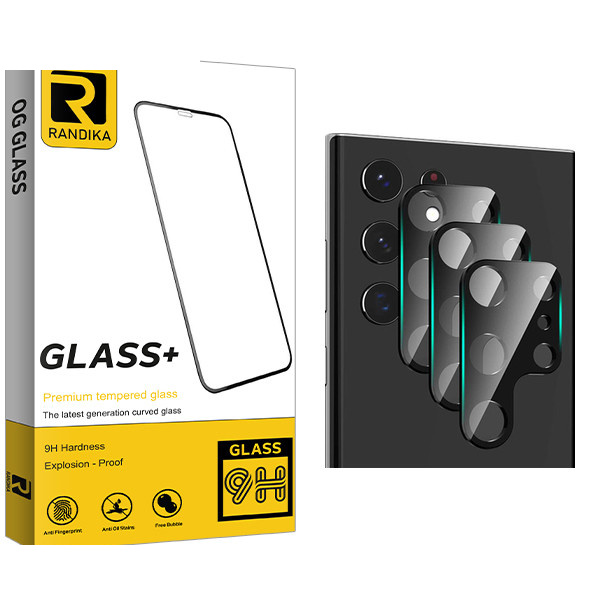 محافظ لنز گوشی راندیکا مدل Randika Glass SFLL مناسب برای گوشی موبایل سامسونگ Galaxy S22 ULTRA بسته سه عددی محافظ لنز گوشی راندیکا مدل Randika Glass SFLL مناسب برای گوشی موبایل سامسونگ Galaxy S22 ULTRA بسته سه عددی