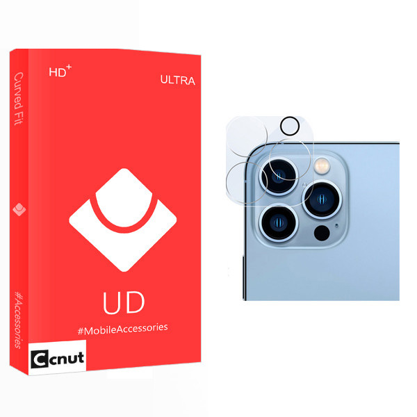 محافظ لنز گوشی کوکونات مدل UD Ultra FLL مناسب برای گوشی موبایل اپل iPhone 13 pro محافظ لنز گوشی کوکونات مدل UD Ultra FLL مناسب برای گوشی موبایل اپل iPhone 13 pro