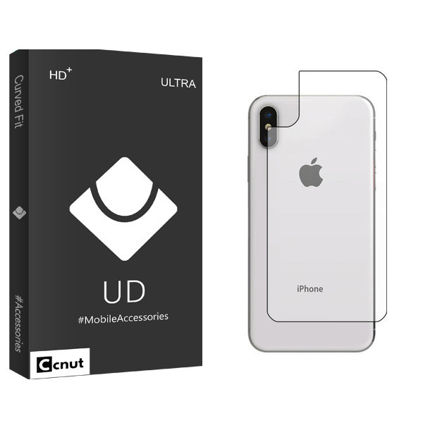محافظ پشت گوشی کوکونات مدل UD Black مناسب برای گوشی موبایل اپل Iphone X/XS محافظ پشت گوشی کوکونات مدل UD Black مناسب برای گوشی موبایل اپل Iphone X/XS