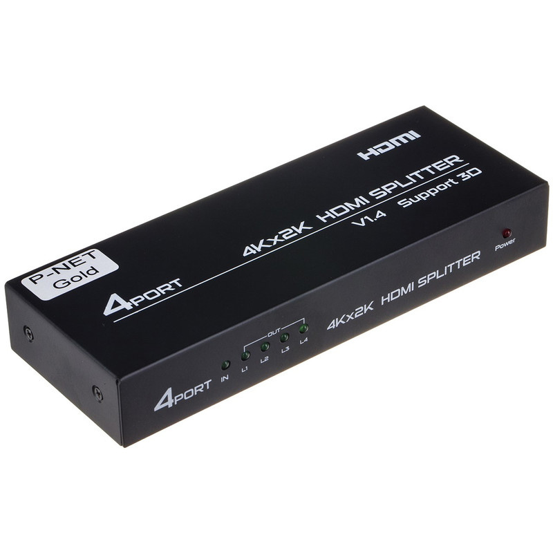 اسپلیتر 1 به 4 HDMI مدل HD-4K104 اسپلیتر 1 به 4 HDMI مدل HD-4K104