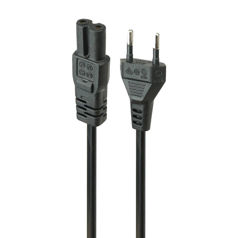 کابل برق دو پین پی نت مدل POWER طول 1 متر کابل برق دو پین پی نت مدل POWER طول 1 متر