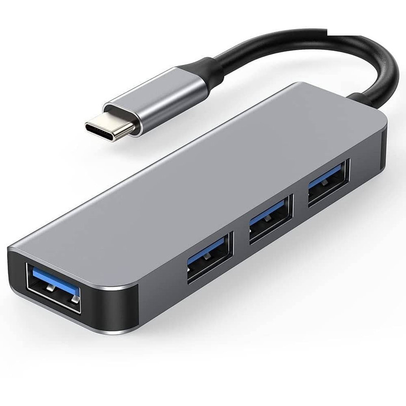 هاب 4 پورت USB 3.0 پی نت مدل T-3612 هاب 4 پورت USB 3.0 پی نت مدل T-3612