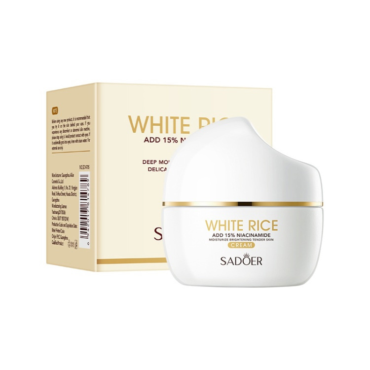 کرم مرطوب کننده سادور مدل White Rice وزن 50 گرم کرم مرطوب کننده سادور مدل White Rice وزن 50 گرم