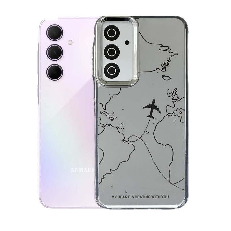 کاور طرح هواپیما آیینه ای مناسب برای گوشی موبایل سامسونگ Galaxy A35 کاور طرح هواپیما آیینه ای مناسب برای گوشی موبایل سامسونگ Galaxy A35