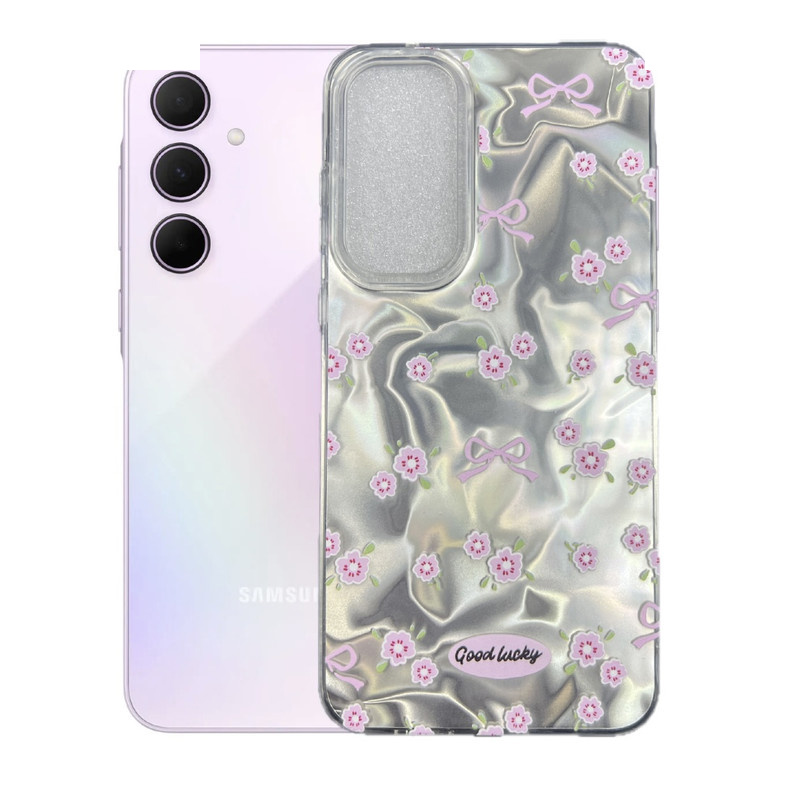 کاور طرح گل و پاپیون مناسب برای گوشی موبایل سامسونگ Galaxy A35 کاور طرح گل و پاپیون مناسب برای گوشی موبایل سامسونگ Galaxy A35